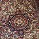 Handmade antique Persian Sarouk rug 3.1' x 5.2' (94cm x 158cm) 1900s