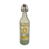 Hermetic bottle Phoenix lemonade 1l yellow screen print