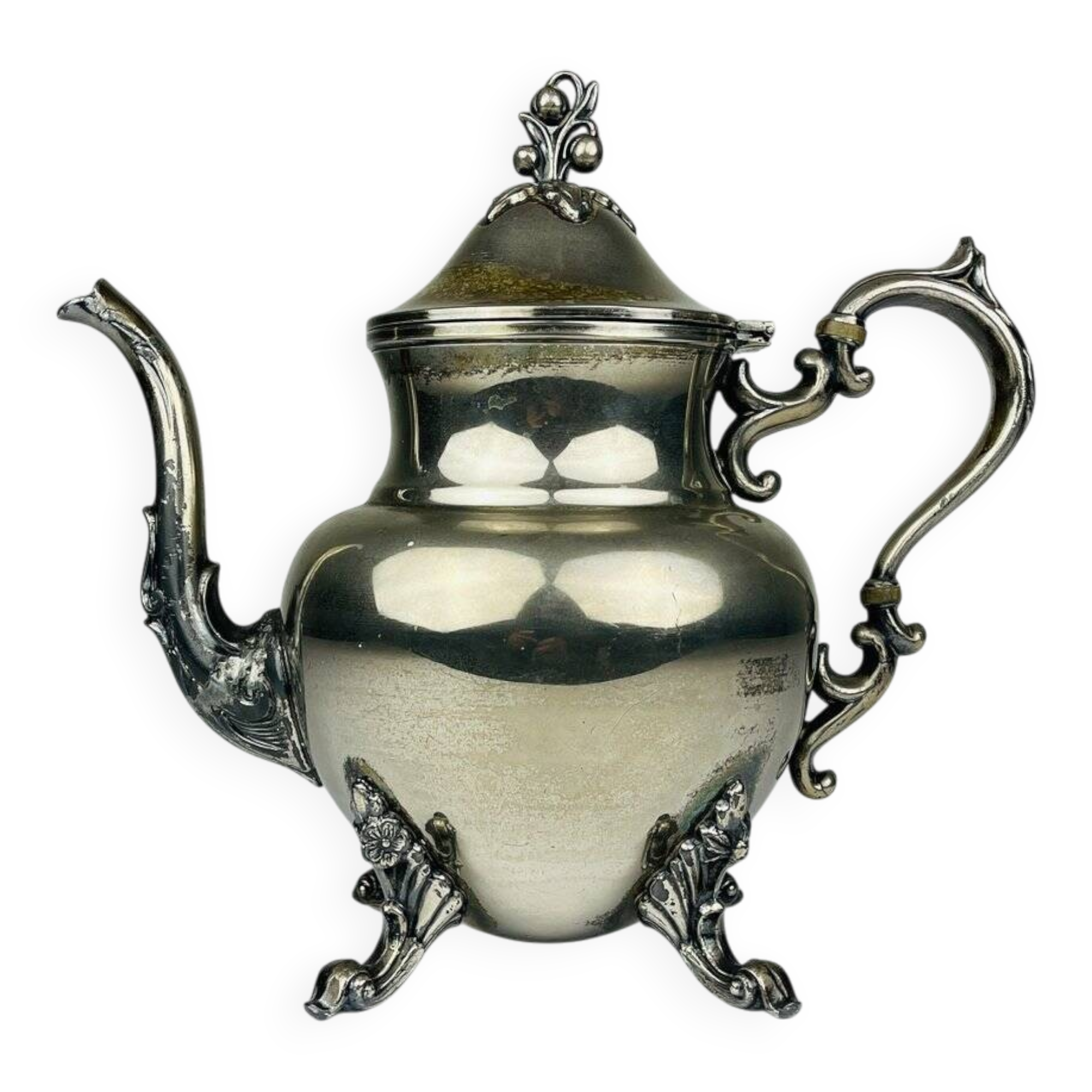 Copper and silver teapot by Theodore B. Starr, USA, 1890s.