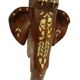 Anglo-Indian Taj Mahal Side Table Plant Table Teak 41cm