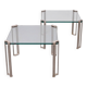 Tables de canapé carrées par Peter Ghyczy modèle T24