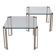 Tables de canapé carrées par Peter Ghyczy modèle T24