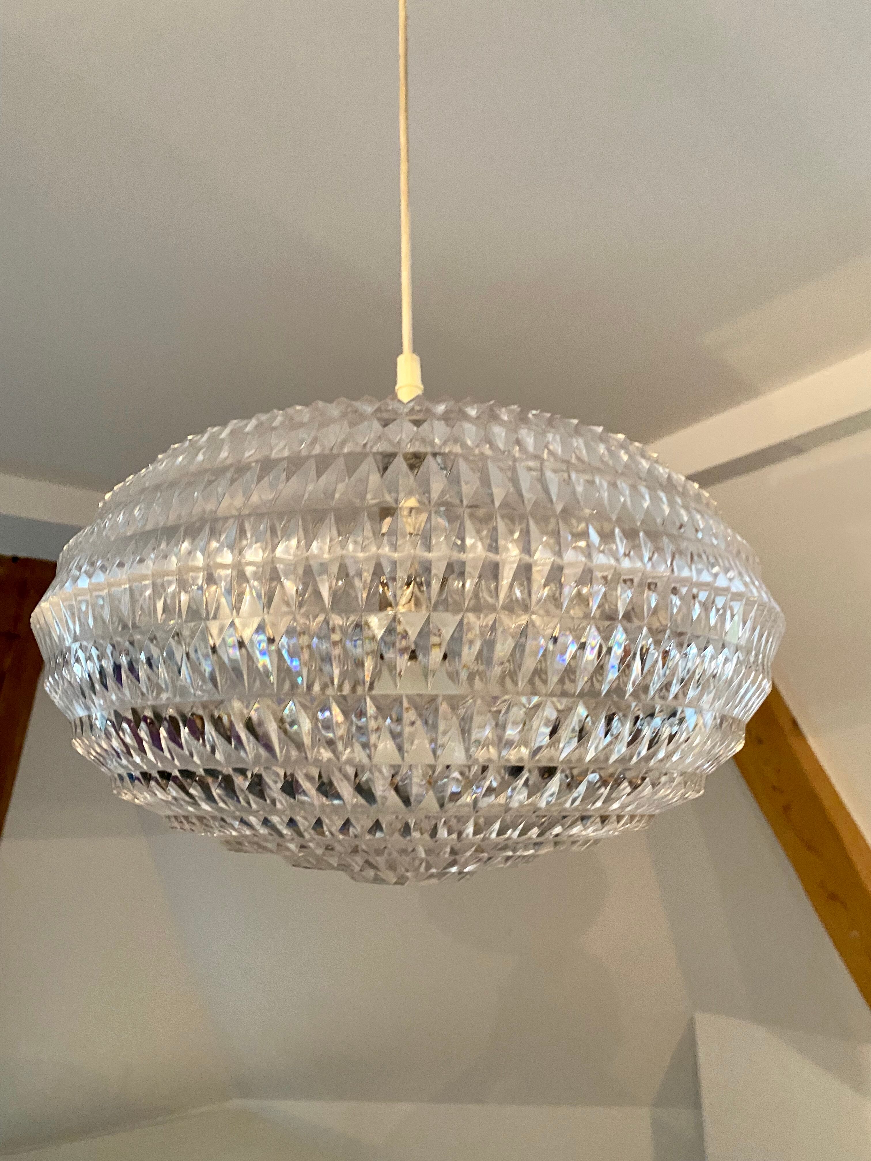 Old Diamond suspension lamp by Aloys Gangkofner Germany