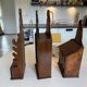 Set of wall boxes - bread matches knives