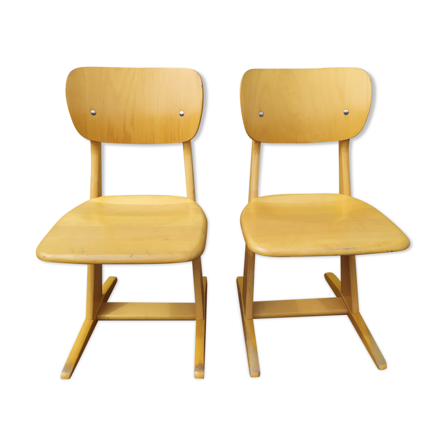 Lot de 2 chaises Casala enfant - vintage - petit modèle