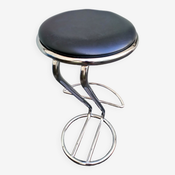 Metal bar stool