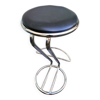 Metal bar stool