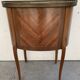 Louis XV style kidney chest of drawers Marble top with brass gallery 20th century