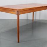 1960s Kai Winding Large Teak Extendable Dining Table Model 16, Denmark