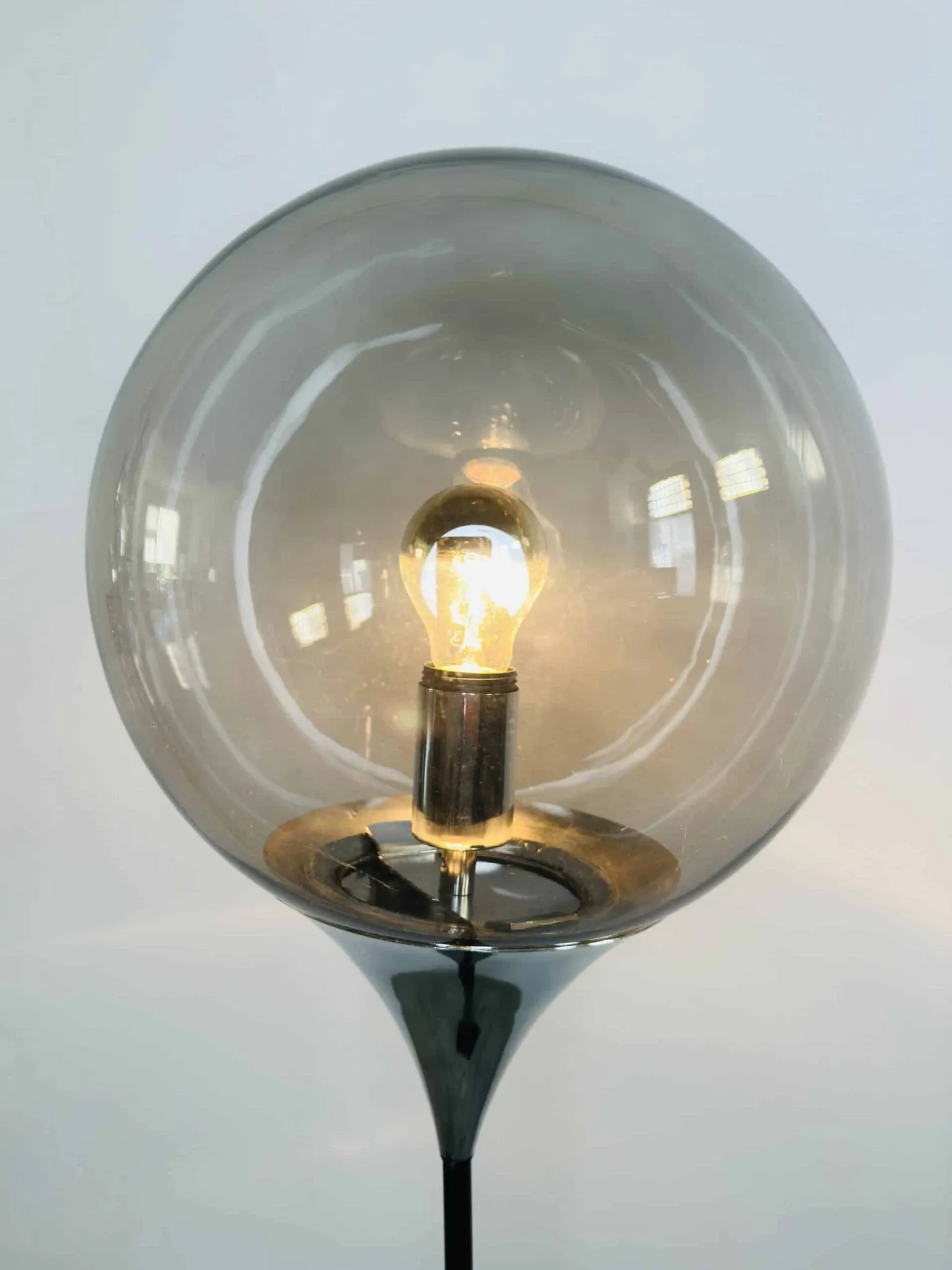 Bulb Floor Lamp By Doria Leuchten, Germany, 1970S