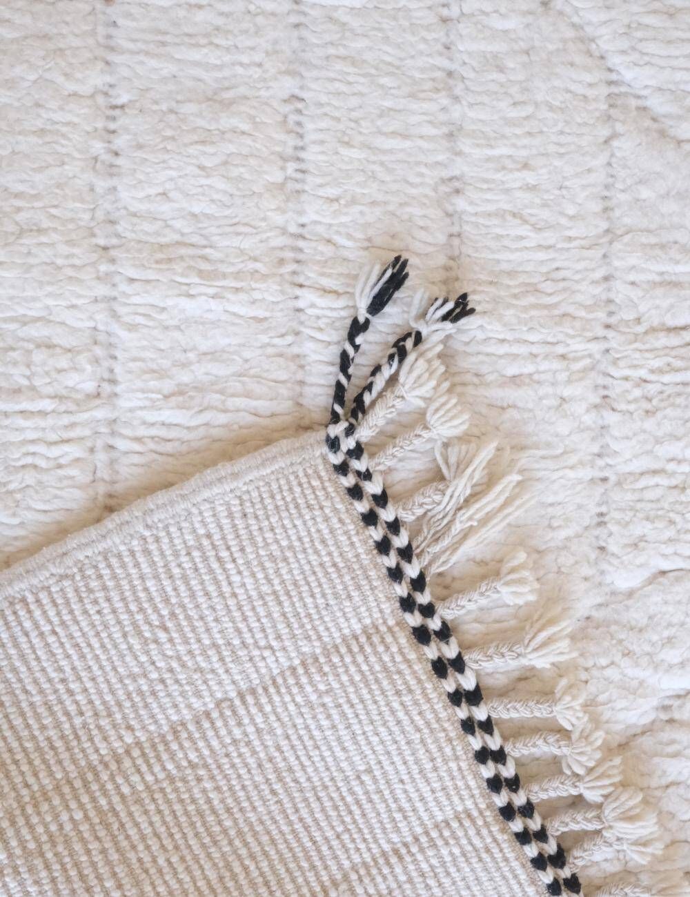 Tapis Beni Ouarain - 195 x 195 cm