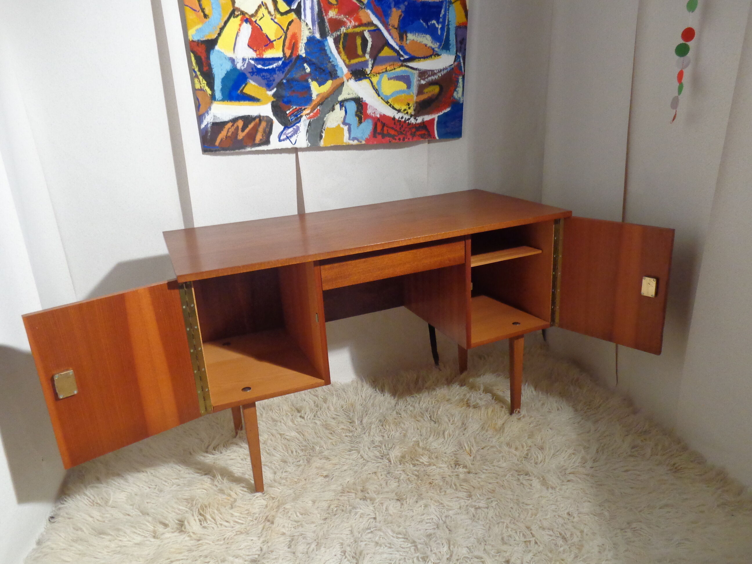 Vintage office from the 60s teak
