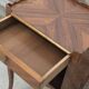 Louis XV style marquetry bedside table