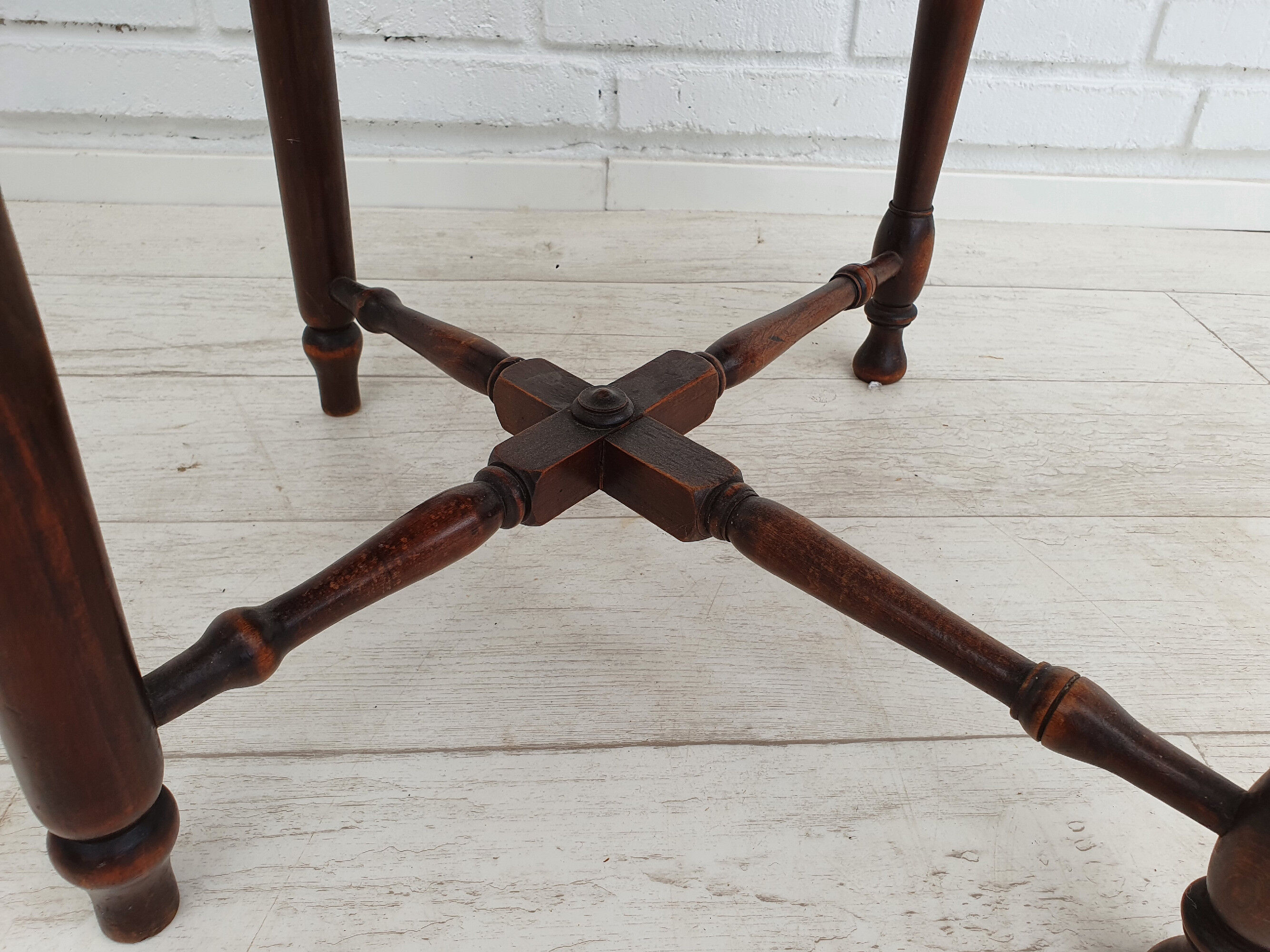 6 pcs, Original Danish country style chairs, 50s