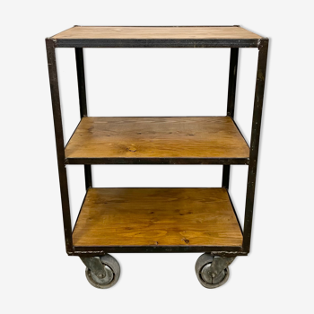 Industrial Shelf on Wheels, 1960s
