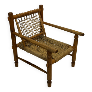 Fauteuil lounge vintage - audoux