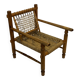 Vintage Lounge chair in style of Audoux  France 50's Design