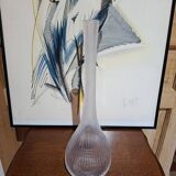 Daum France crystal soliflore vase