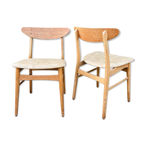 Paire de chaises farstrup