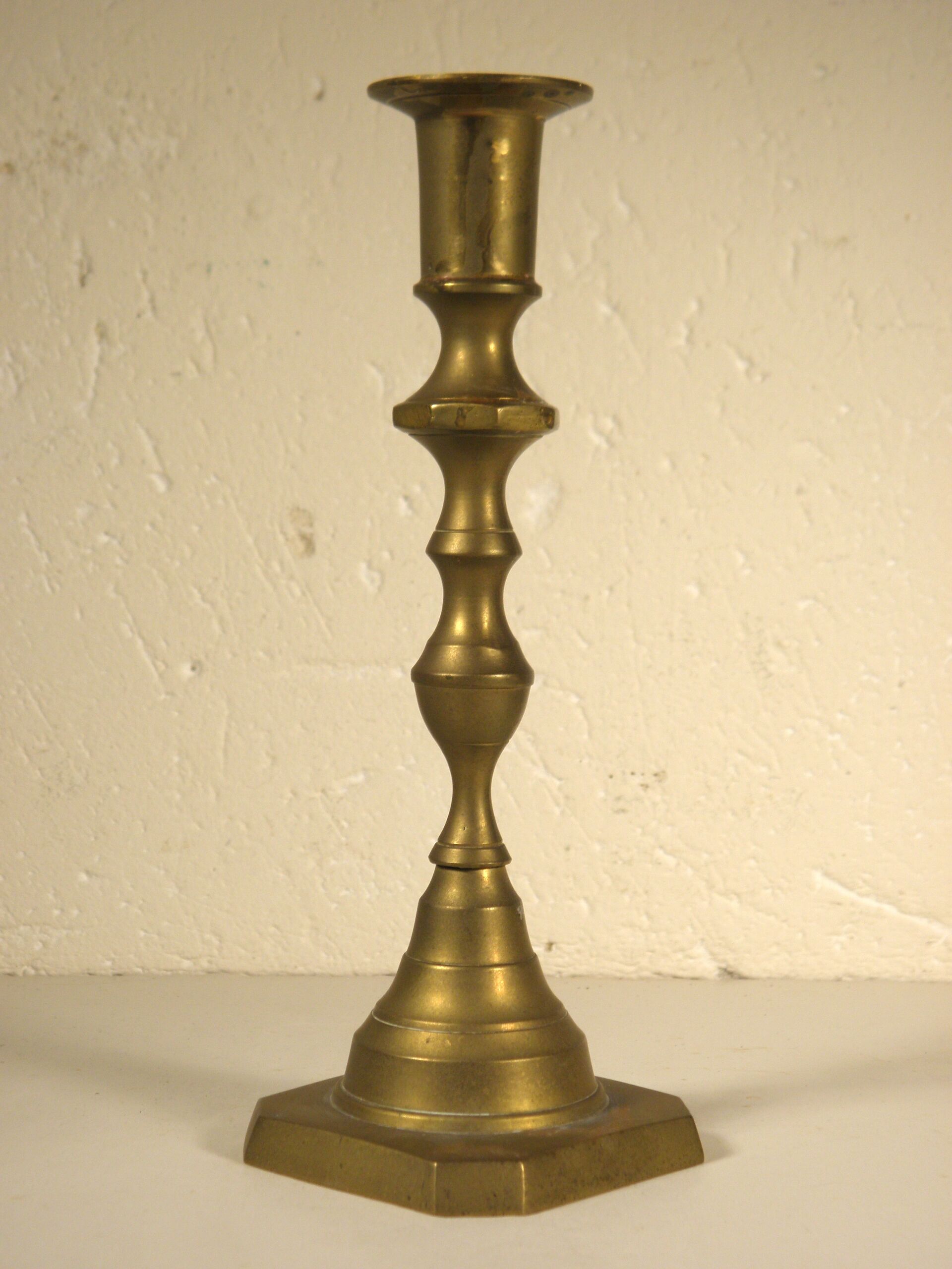 Brass candle holder