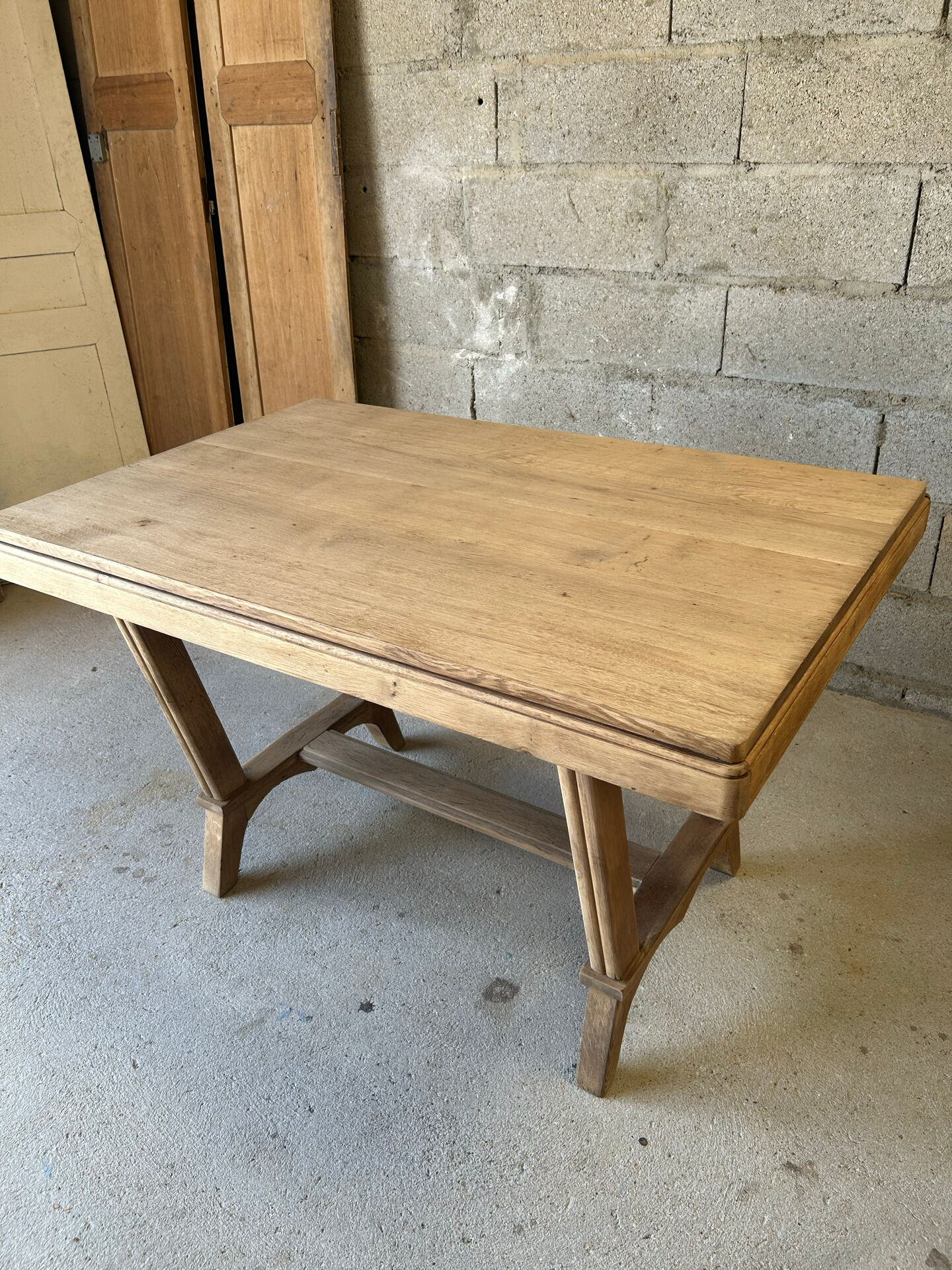Solid oak table