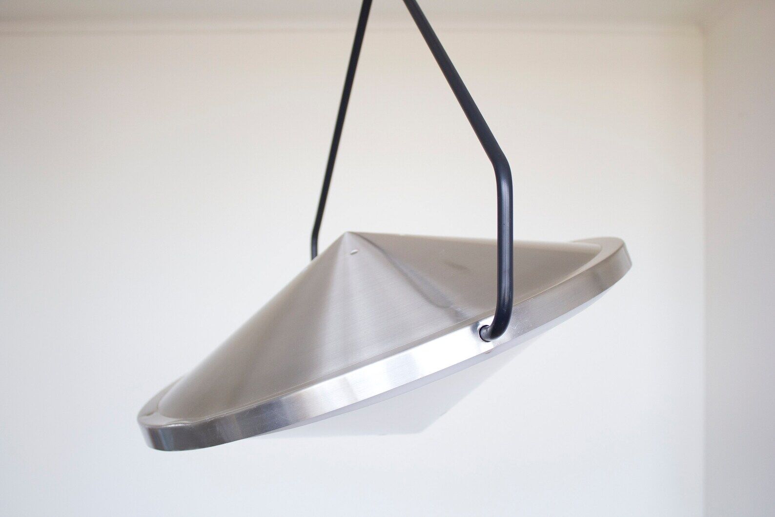Hanging lamp kompas / compass designed by dutch raak, mid century pendant light