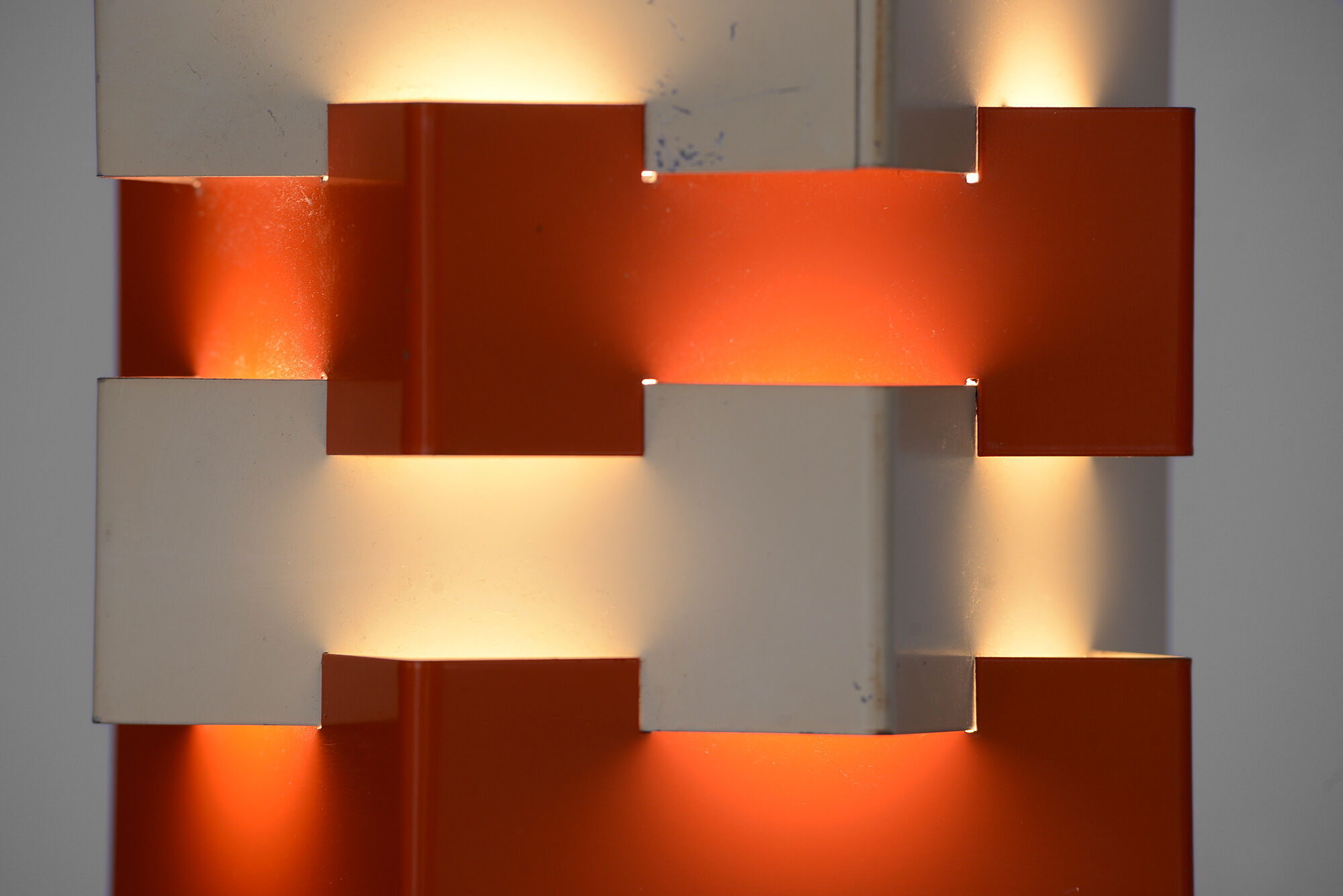 Metal pendant light "Nift" by Kronobergsbelysning. Sweden 1960s