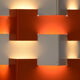 Metal pendant light "Nift" by Kronobergsbelysning. Sweden 1960s