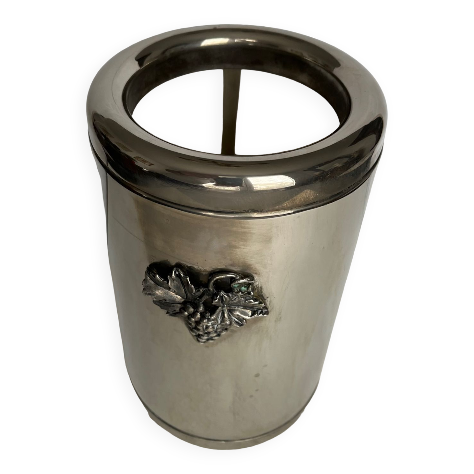 Silver metal cooler