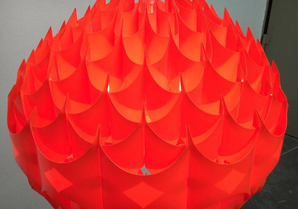 Suspension Rhythmik mid-century by Milanda Havlova for Vest Leuchten, Austria, 1960s.