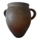 Vase with two handles in terracotta numbered "7"