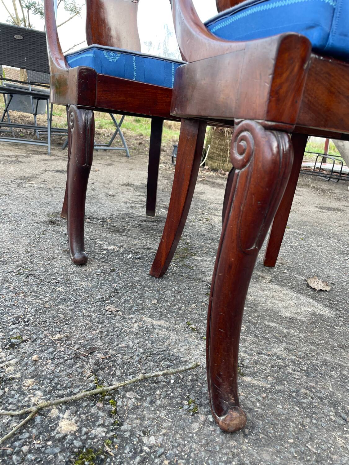 4 Napoleon III chairs