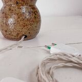 Lampe grès chouette Guy Baudat