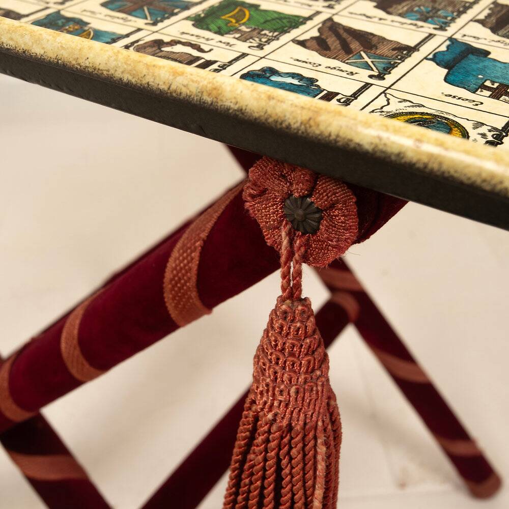 Heraldic tray table by Piero Fornasetti 1950