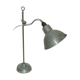 Lampe articulée art-déco laiton nickelé alu