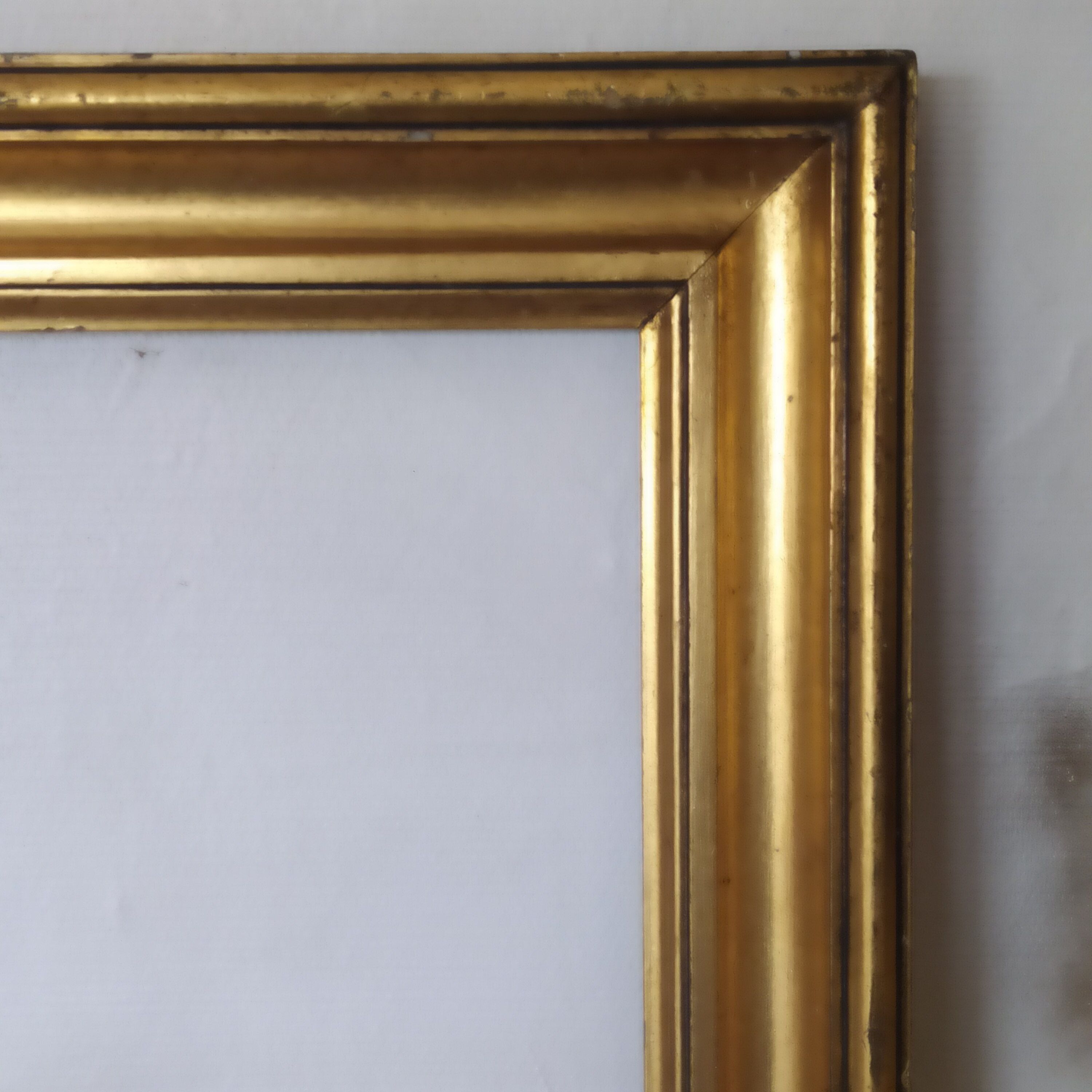 Louis XVI frame in gilded wood 18th