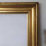 Louis XVI frame in gilded wood 18th
