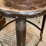 Metal workshop stool Nicolle