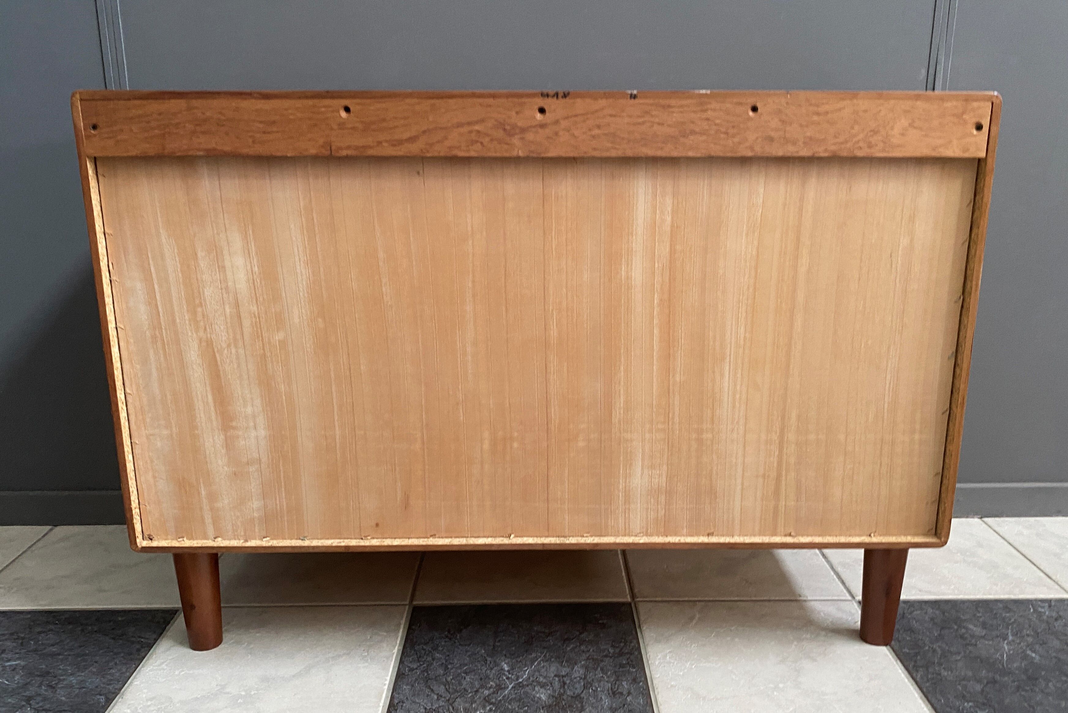 Danish Teak sideboard with drawers and door, 1960s