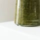 Olive Green Ceramic Vase by VEB Coswig Keramik – East German Mid-Century 70s
