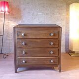 Vintage art deco chest of drawers 1940 - 1950