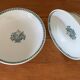 Set fruit cup & old composition in earthenware of Saint Amand (North) Late nineteenth century.