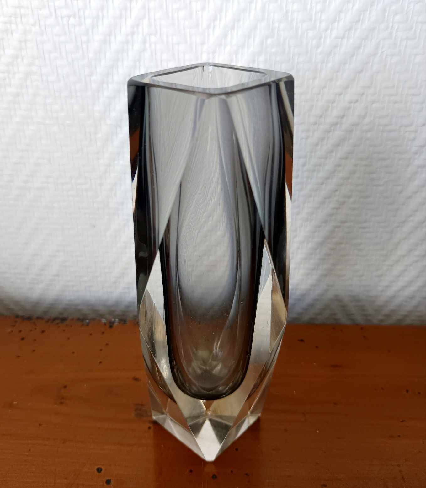 Soliflore vase sommerso Murano 1960