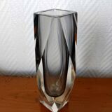 Soliflore vase sommerso Murano 1960