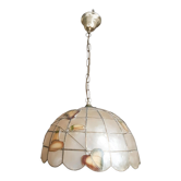 Suspension en nacre et laiton