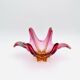 Coupe Murano - Sommerso - Orange & Rose
