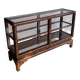Lacquered console shelf "Faux Tortoiseshell" — Chinoiserie style