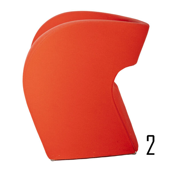 Fauteuil Red Little Albert par Ron Arad pour Moroso