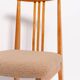 Mid-Century Bouclé Lounge Chair, Light Wood, M. Zielinski, Europe 1960s
