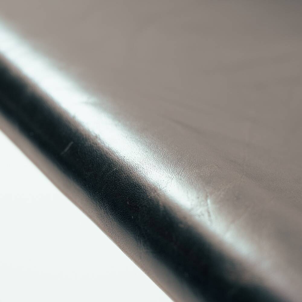 Ibisco hideleather beech stick chairs, Italy 1970, set of 2